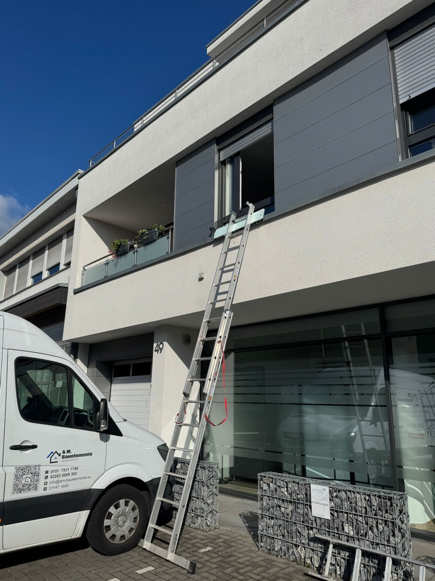 Firmenwagen im Einsatz, Köln