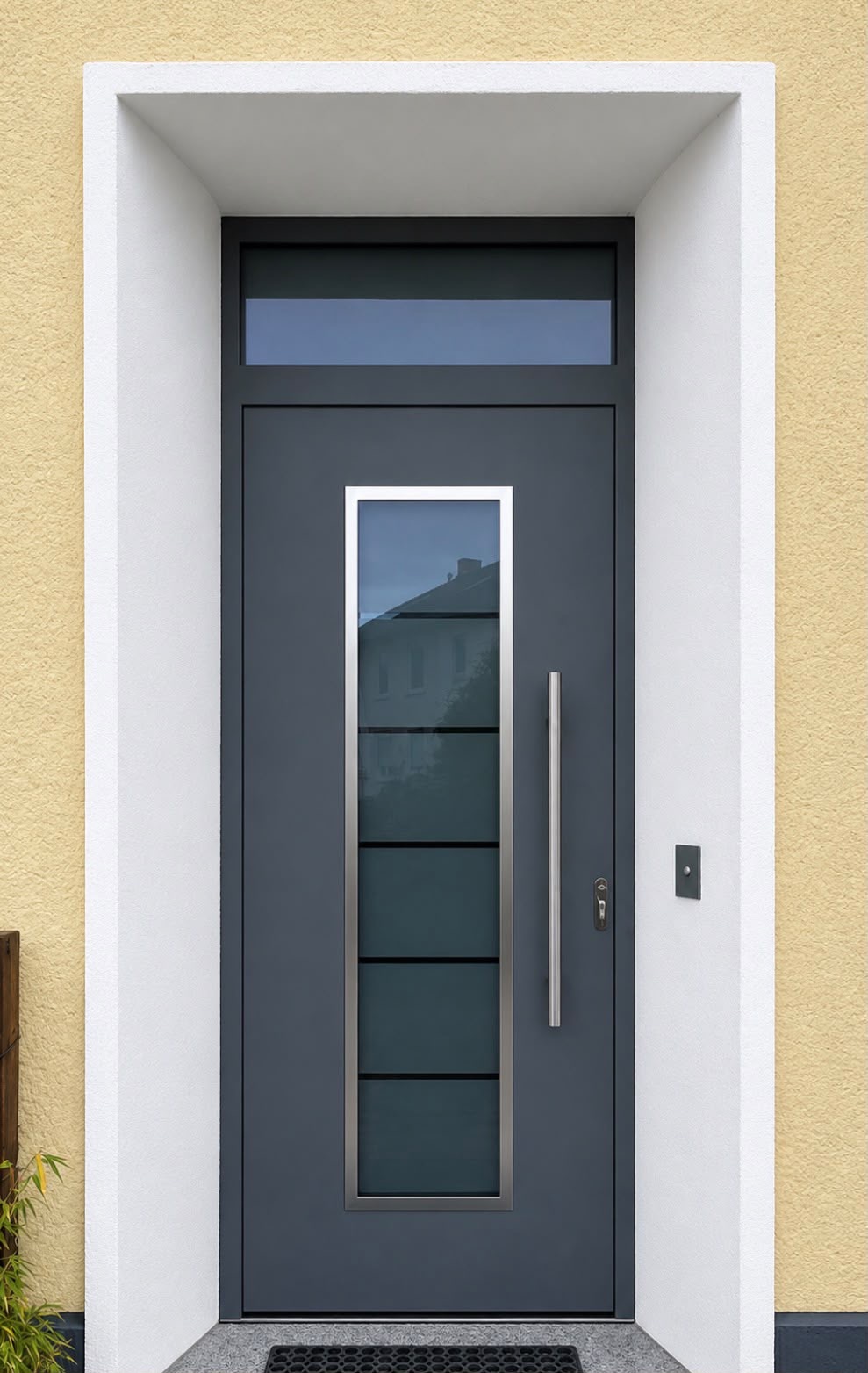 Aluminium-Haustür anthrazit, Köln